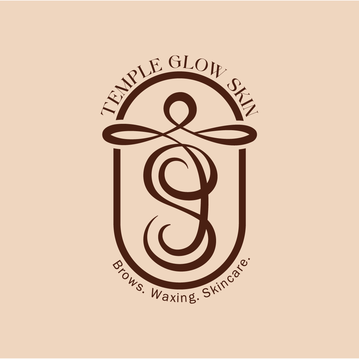 esthetician branding - emblem logo